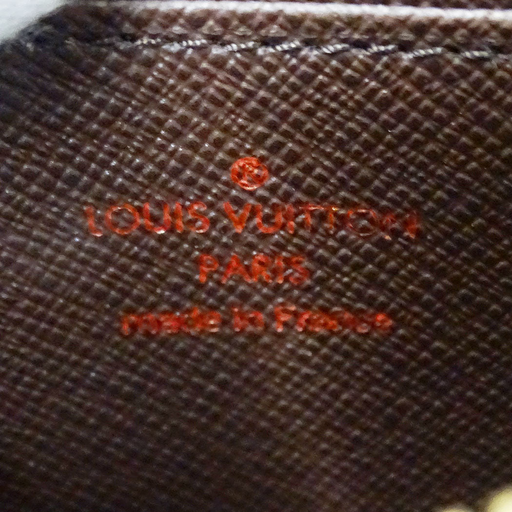 LOUIS VUITTON ルイ・ヴィトン ジッピー・コインパース コインケース ブラウン N63070 ダミエキャンバス レディース メンズ 【中古】