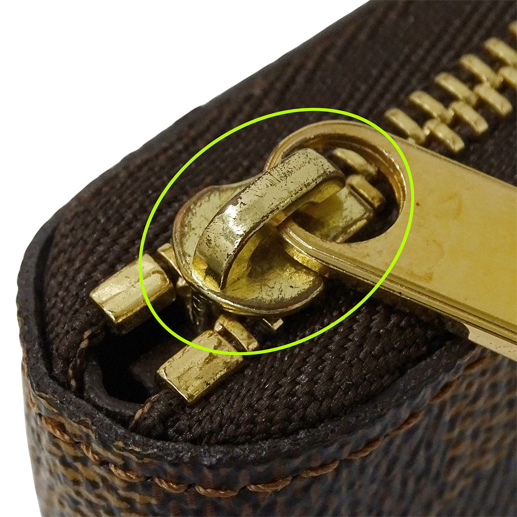 LOUIS VUITTON ルイ・ヴィトン ジッピー・コインパース コインケース ブラウン N63070 ダミエキャンバス レディース メンズ 【中古】