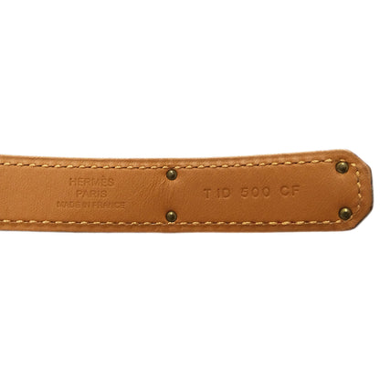 HERMES エルメス ケリー18 ベルト ローズテキサス ゴールド金具 ヴォーエプソン レディース 【中古】