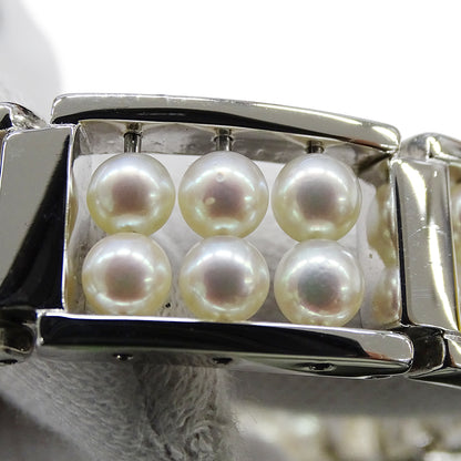 MIKIMOTO ミキモト NNS-8019PF レディース 腕時計 パール 真珠 シェル クオーツ SS 磨き済み【中古】