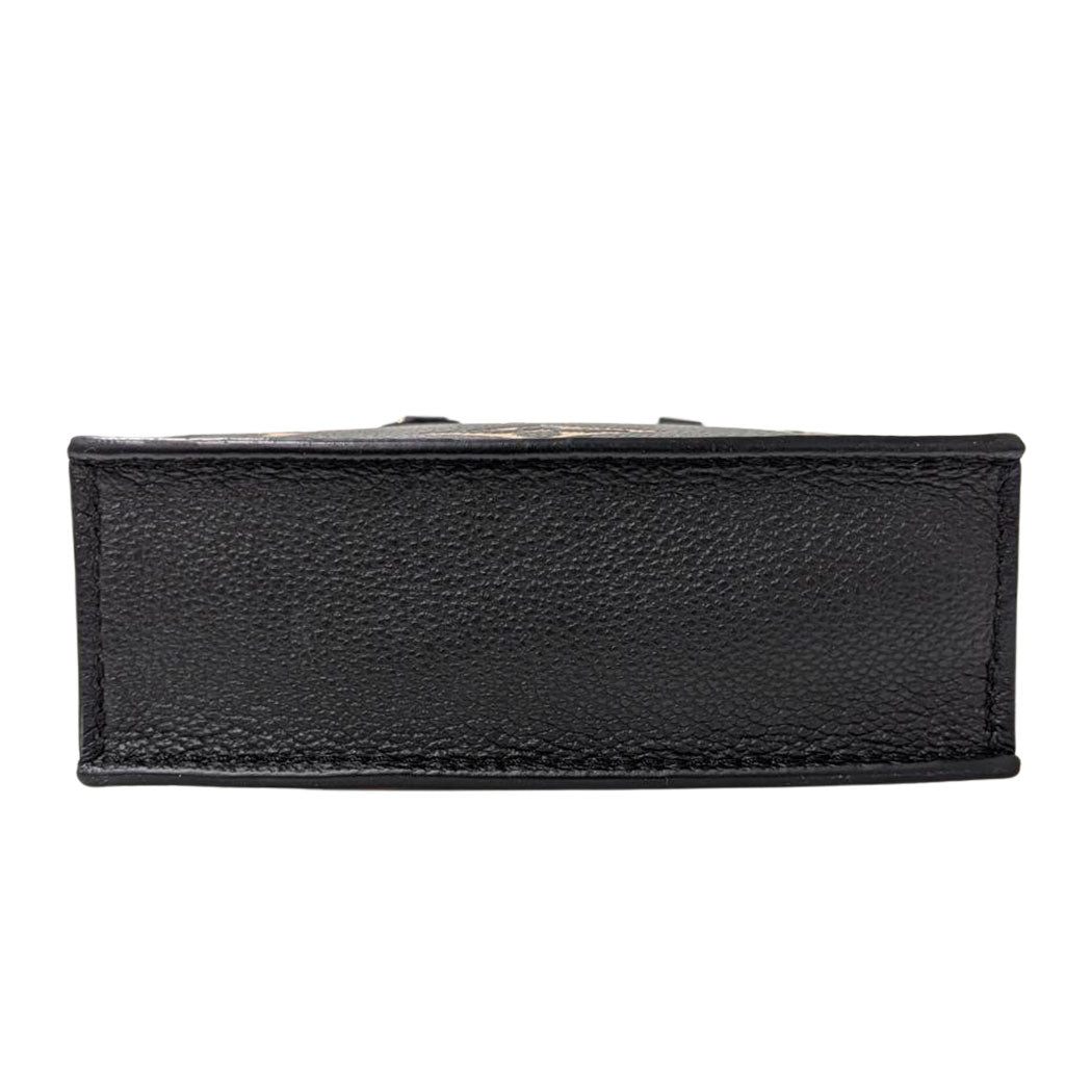 LOUIS VUITTON ルイ・ヴィトン プティット・サックプラ 2wayバッグ バイカラーアンプラント ブラック ベージュ M81416 レディース 【中古】