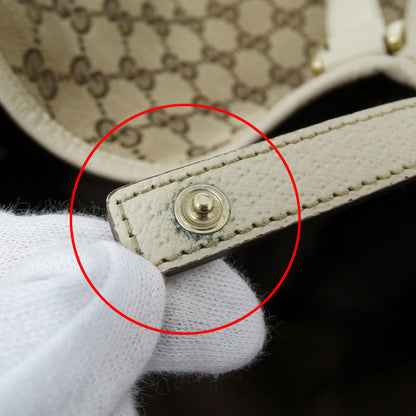 GUCCI グッチ トートバッグ アビー ベージュ ブラウン 130736 GGキャンバス レディース 【中古】