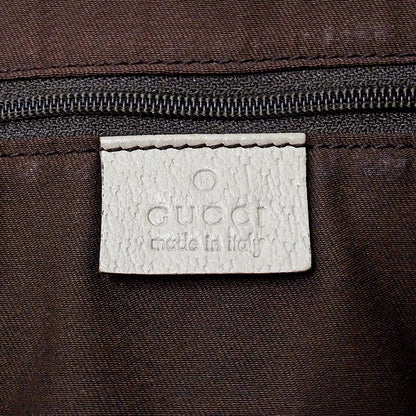 GUCCI グッチ トートバッグ アビー ベージュ ブラウン 130736 GGキャンバス レディース 【中古】