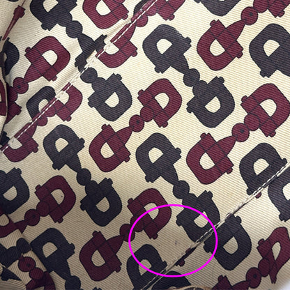 GUCCI グッチ トートバッグ GGキャンバス ブラウン 137396 レディース 【中古】