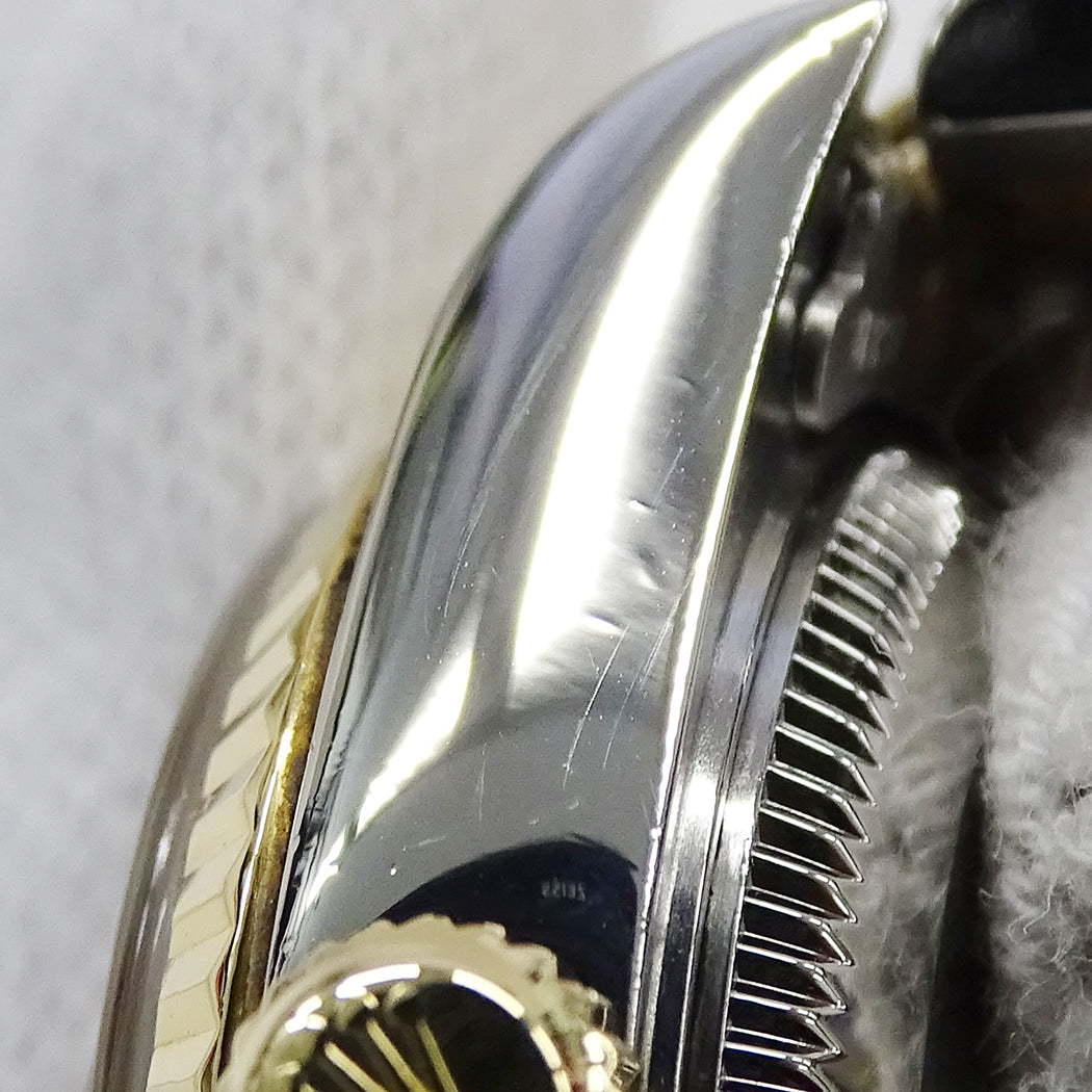 ROLEX ロレックス デイトジャスト 79173NGR K番 レディース 腕時計 自動巻き AT SS YG ルビー 磨き済み【中古】