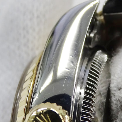 ROLEX ロレックス デイトジャスト 79173NGR K番 レディース 腕時計 自動巻き AT SS YG ルビー 磨き済み【中古】