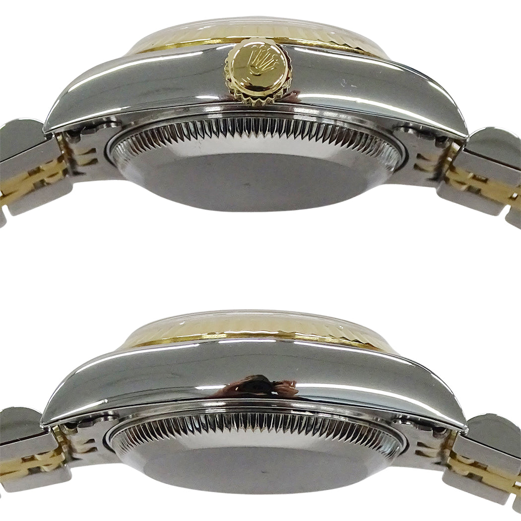 ROLEX ロレックス デイトジャスト 79173NGR K番 レディース 腕時計 自動巻き AT SS YG ルビー 磨き済み【中古】