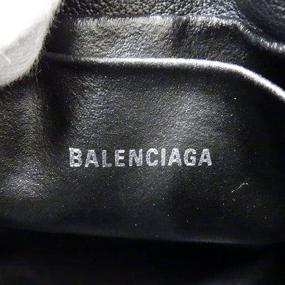 BALENCIAGA バレンシアガ エブリデイ ドローストリング バケットバッグ XS 2wayバッグ ブラック 638342 レザー レディース 【中古】