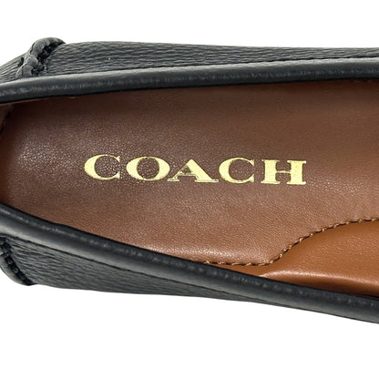 COACH コーチ モナ ドライバー ローファー ブラック レザー レディース 【中古】