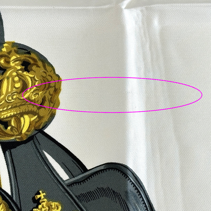 HERMES エルメス カレ90 BRIDES de GALA 式典用馬勒 スカーフ ピンク シルク レディース 【中古】