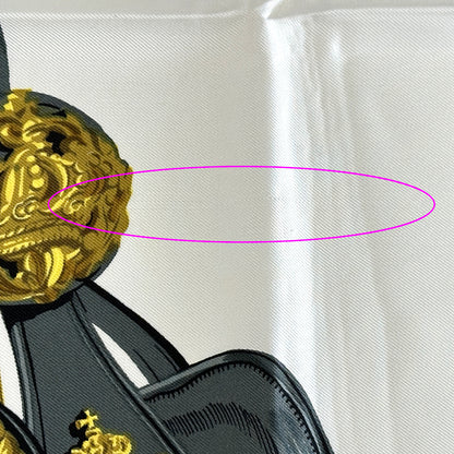 HERMES エルメス カレ90 BRIDES de GALA 式典用馬勒 スカーフ ピンク シルク レディース 【中古】