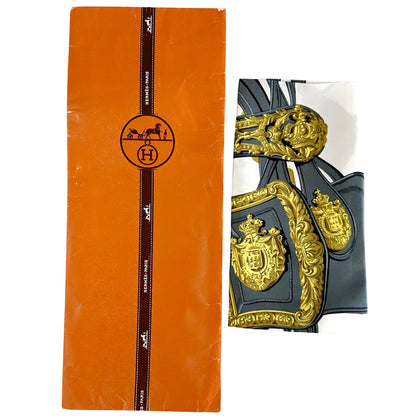 HERMES エルメス カレ90 BRIDES de GALA 式典用馬勒 スカーフ ピンク シルク レディース 【中古】