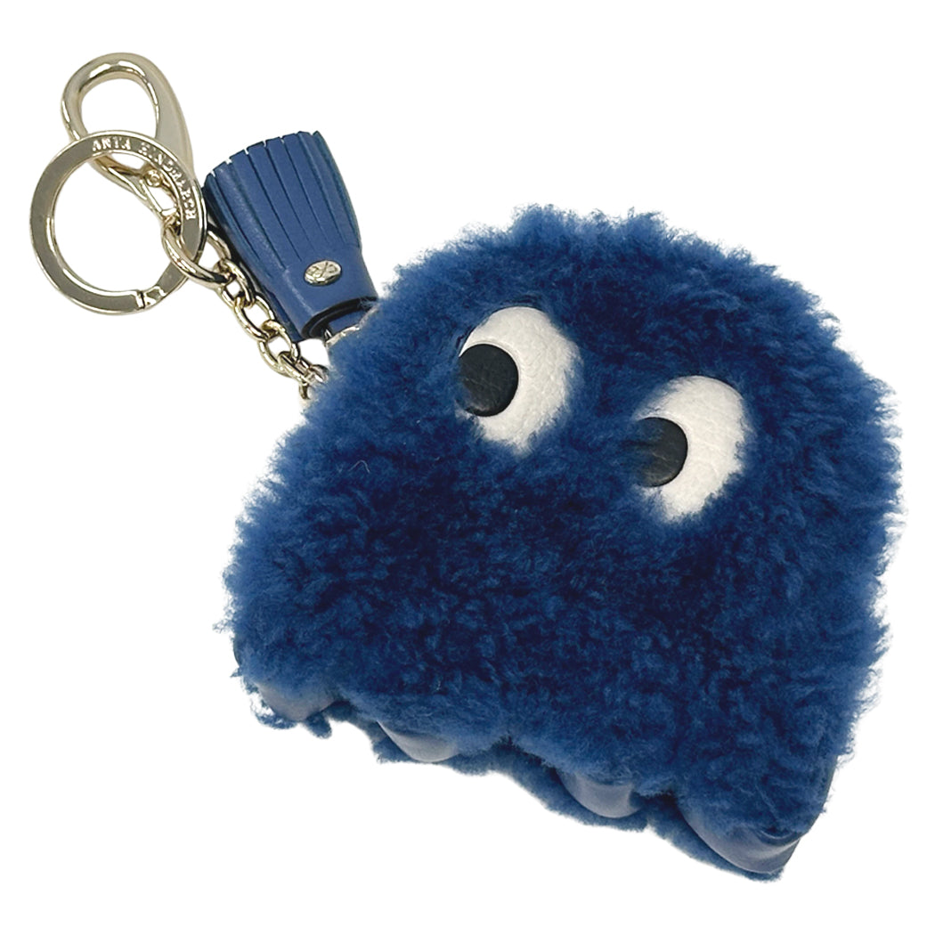 ANYA HINDMARCH アニヤハインドマーチ コインケース パックマン ブルー レディース 【中古】