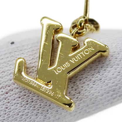 LOUIS VUITTON ルイ・ヴィトン レディ LV ピアス メタル ゴールド レディース M01844 【中古】
