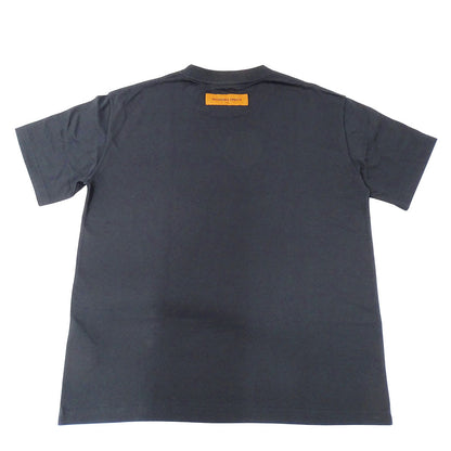 LOUIS VUITTON ルイ・ヴィトン 半袖Ｔシャツ ブラック コットン メンズ 【中古】