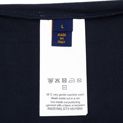LOUIS VUITTON ルイ・ヴィトン 半袖Ｔシャツ ブラック コットン メンズ 【中古】