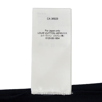 LOUIS VUITTON ルイ・ヴィトン 半袖Ｔシャツ ブラック コットン メンズ 【中古】