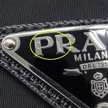 PRADA プラダ Re-Nylon バケットハット ハット ブラック 2HC137 ナイロン レディース メンズ 【中古】