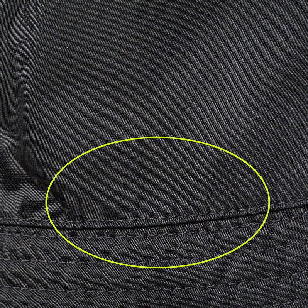 PRADA プラダ Re-Nylon バケットハット ハット ブラック 2HC137 ナイロン レディース メンズ 【中古】