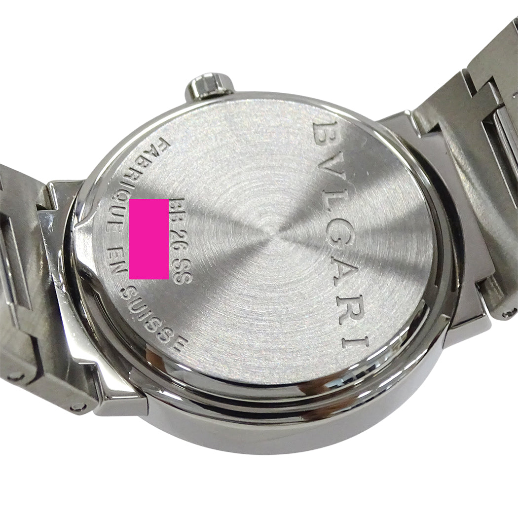 BVLGARI ブルガリ ブルガリブルガリ BB26SS レディース 腕時計 クオーツ QZ ステンレス 磨き済み【中古】