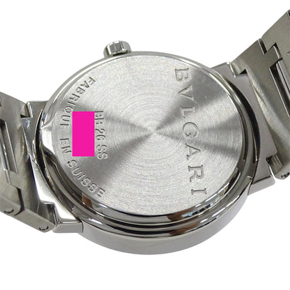 BVLGARI ブルガリ ブルガリブルガリ BB26SS レディース 腕時計 クオーツ QZ ステンレス 磨き済み【中古】