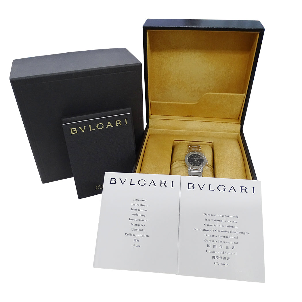 BVLGARI ブルガリ ブルガリブルガリ BB26SS レディース 腕時計 クオーツ QZ ステンレス 磨き済み【中古】