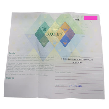 ROLEX ロレックス エアキング 14000M K番 メンズ 腕時計 自動巻き AT ステンレス 磨き済み【中古】