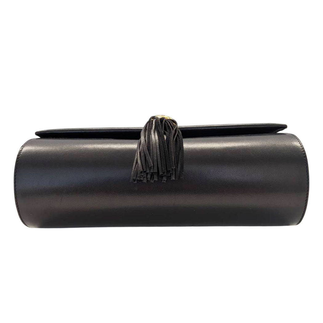 Ferragamo フェラガモ ワンショルダー ショルダーバッグ ブラック レザー レディース 【中古】
