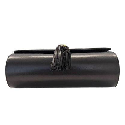 Ferragamo フェラガモ ワンショルダー ショルダーバッグ ブラック レザー レディース 【中古】