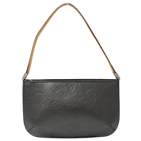LOUIS VUITTON ルイ・ヴィトン ファウラー ハンドバッグ モノグラム マット ノワール M55142 レディース 【中古】