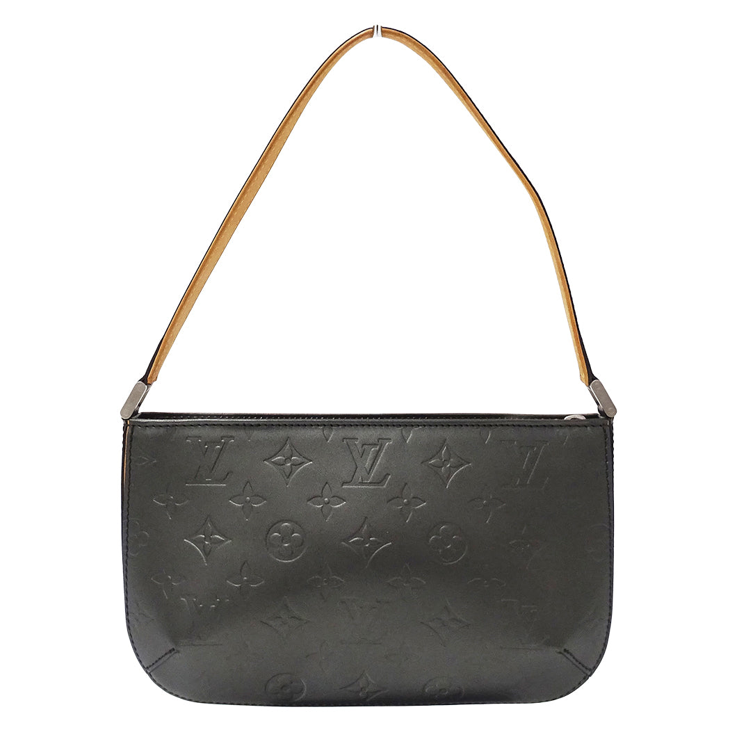 LOUIS VUITTON ルイ・ヴィトン ファウラー ハンドバッグ モノグラム マット ノワール M55142 レディース 【中古】