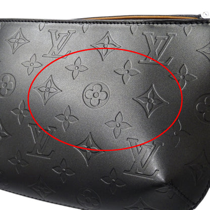 LOUIS VUITTON ルイ・ヴィトン ファウラー ハンドバッグ モノグラム マット ノワール M55142 レディース 【中古】
