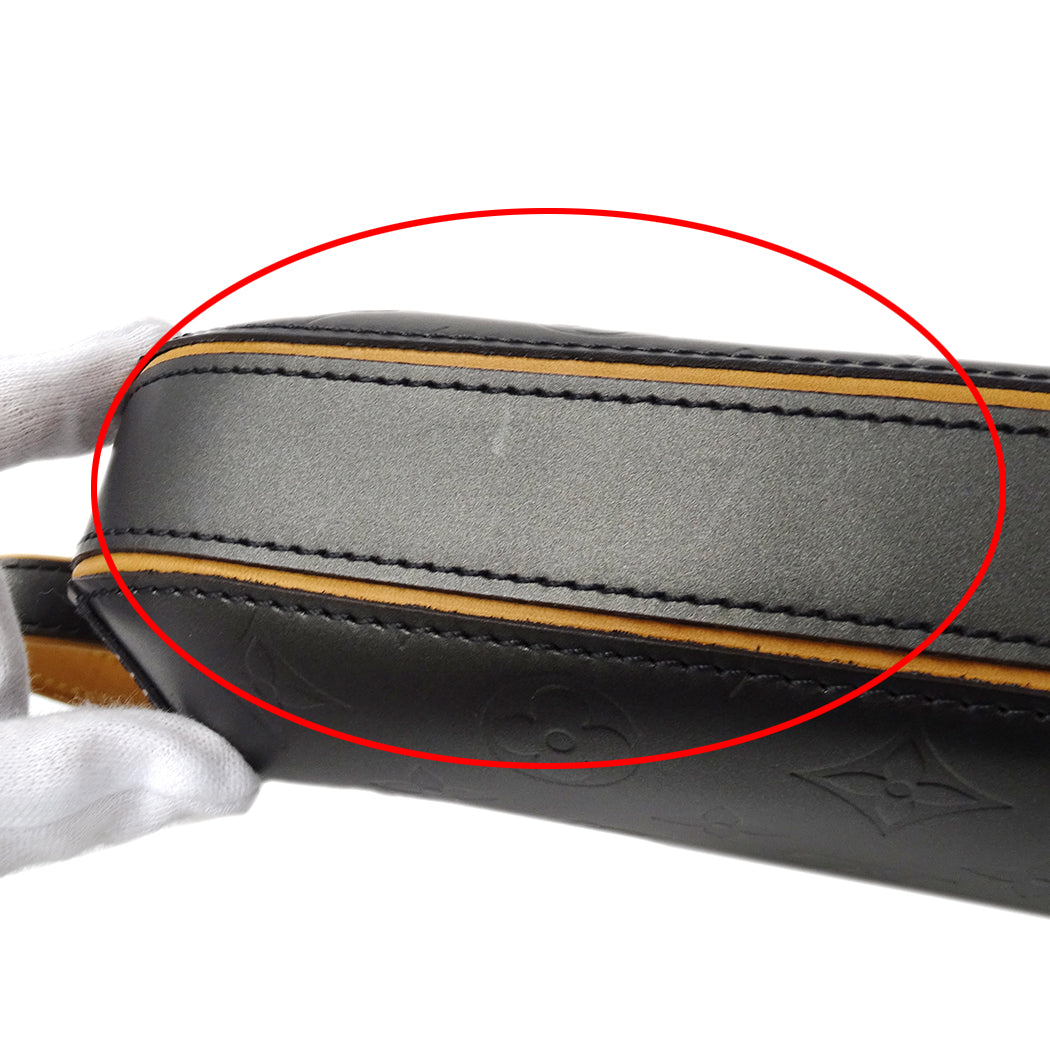 LOUIS VUITTON ルイ・ヴィトン ファウラー ハンドバッグ モノグラム マット ノワール M55142 レディース 【中古】