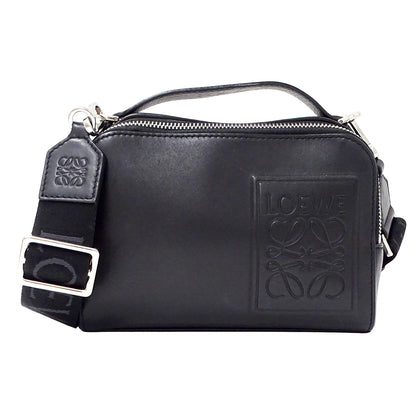 LOEWE ロエベ 2wayバッグ ブラック レザー レディース 【中古】