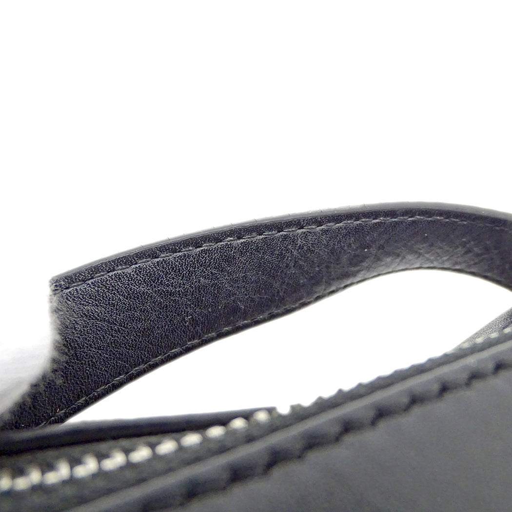 LOEWE ロエベ 2wayバッグ ブラック レザー レディース 【中古】