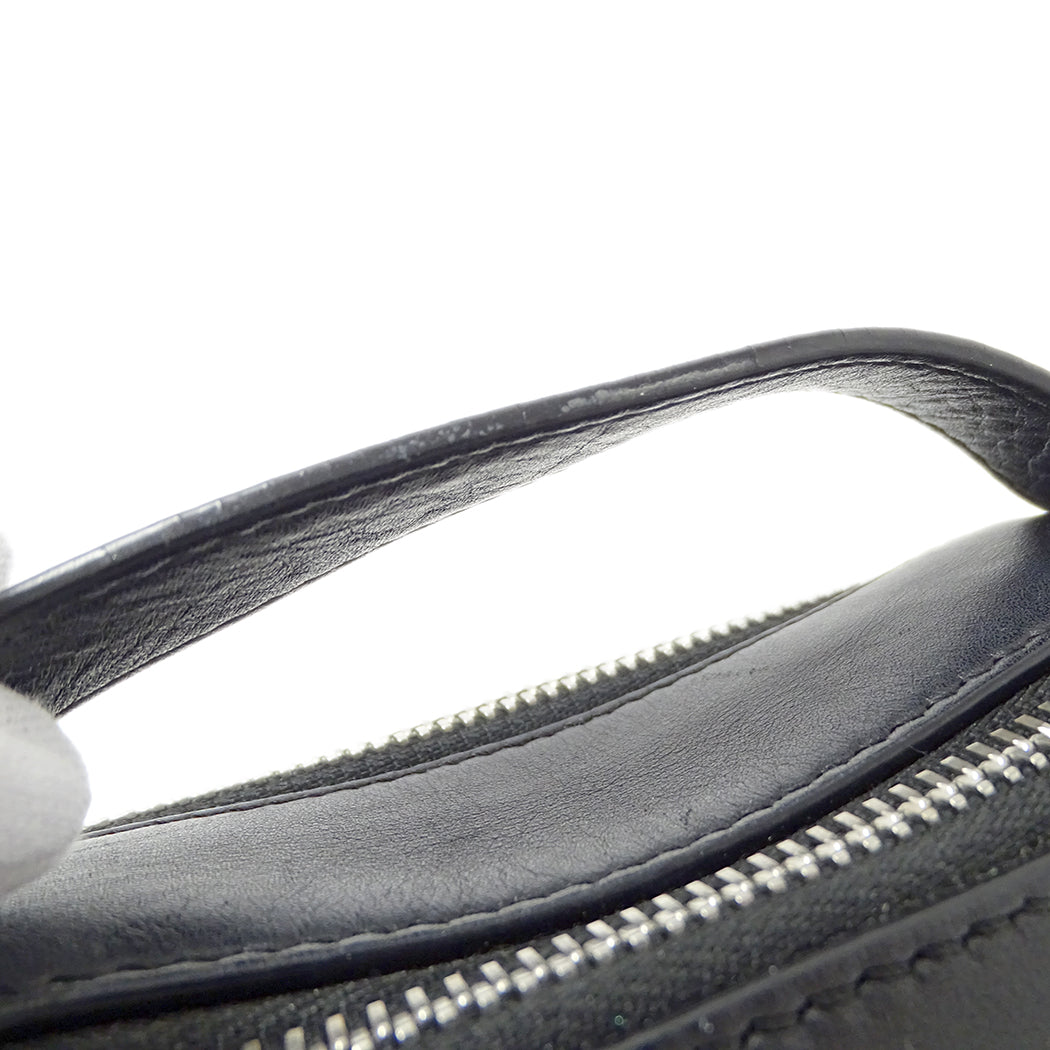 LOEWE ロエベ 2wayバッグ ブラック レザー レディース 【中古】