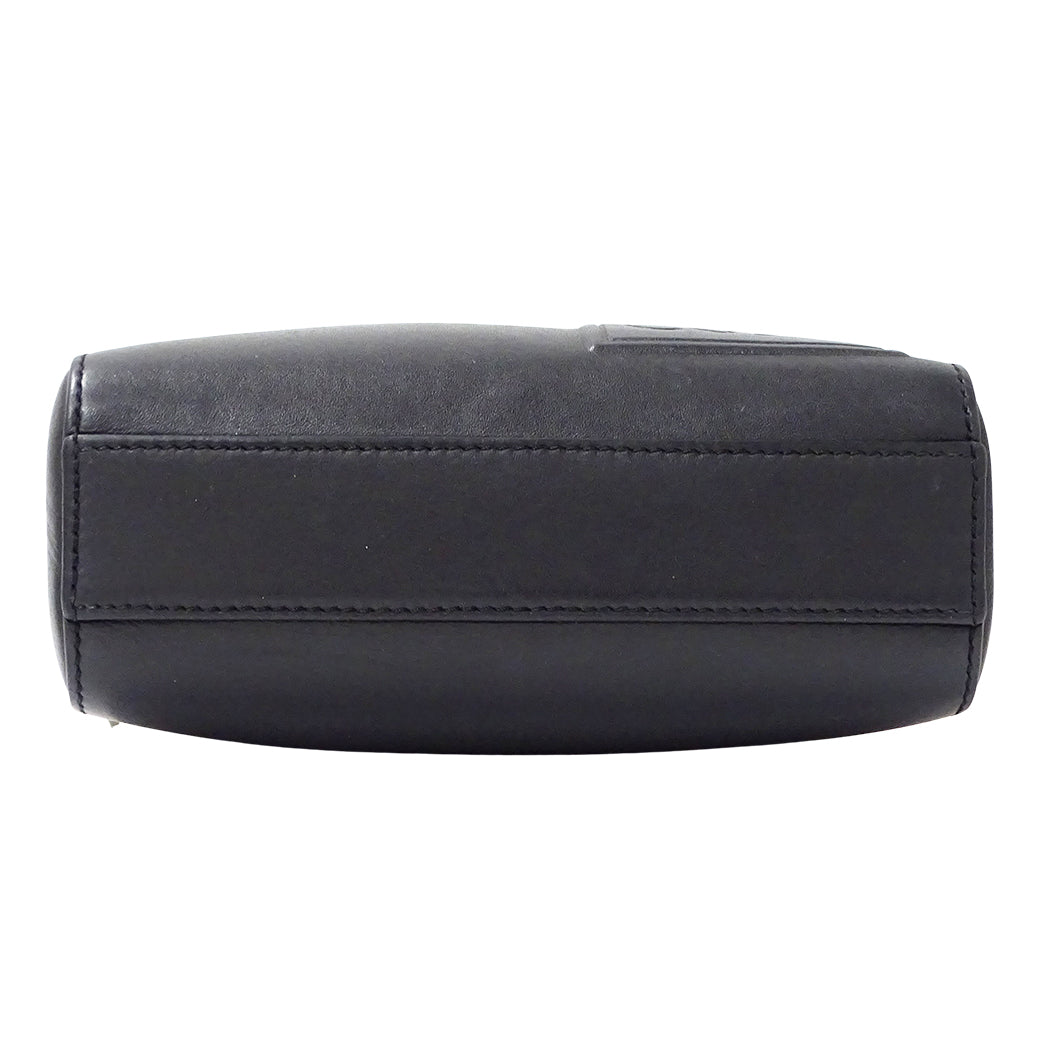 LOEWE ロエベ 2wayバッグ ブラック レザー レディース 【中古】