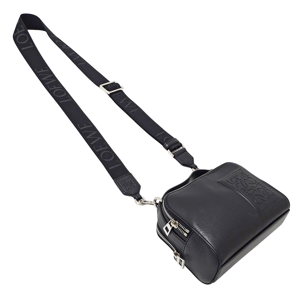 LOEWE ロエベ 2wayバッグ ブラック レザー レディース 【中古】