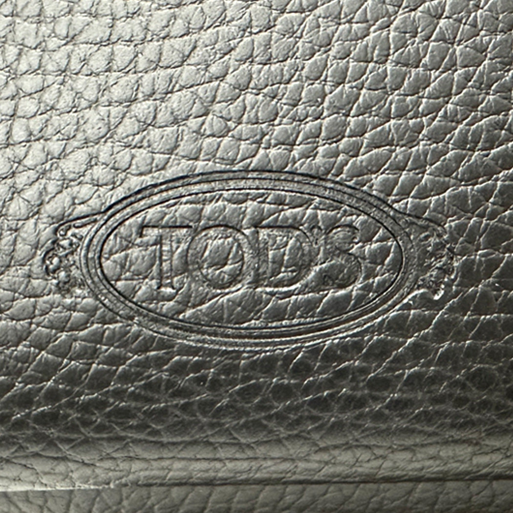 TOD’S トッズ バウレッド・バッグ スモール 2wayバッグ ブラック レザー レディース 【中古】