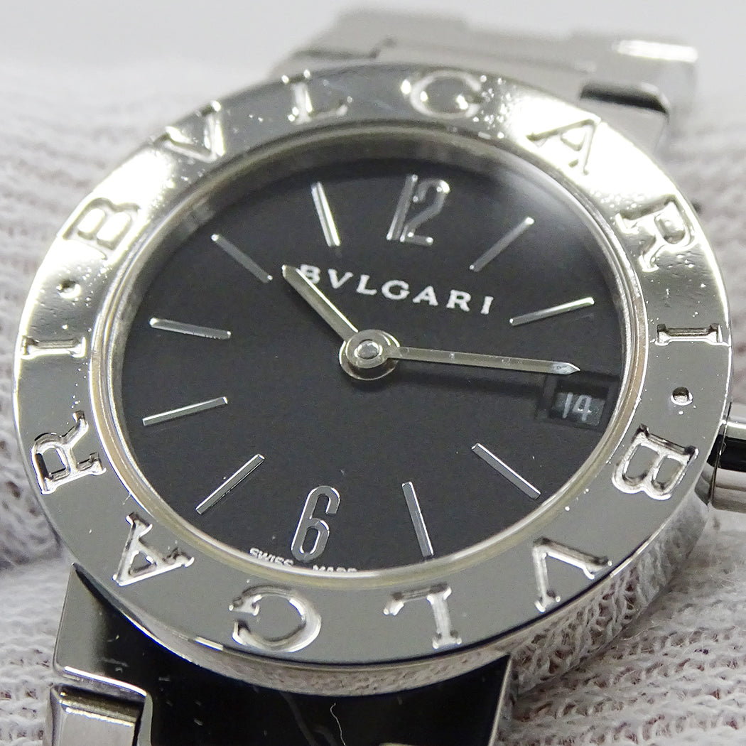 BVLGARI ブルガリ ブルガリブルガリ BB23SS レディース 腕時計 クオーツ QZ ステンレス 磨き済み【中古】