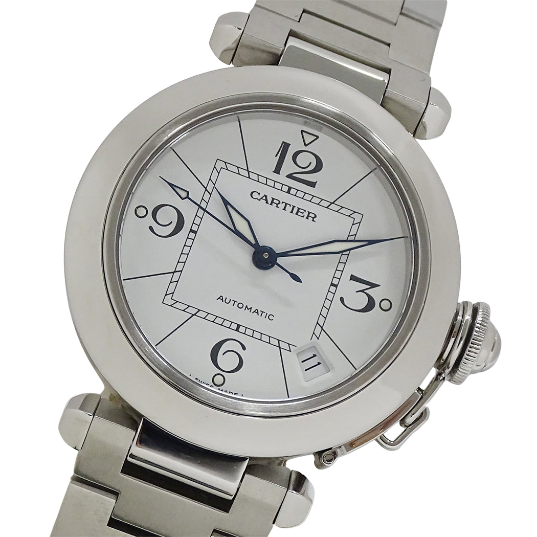 Cartier カルティエ パシャC W31074M7 ボーイズ 腕時計 自動巻き AT ステンレス 磨き済み【中古】