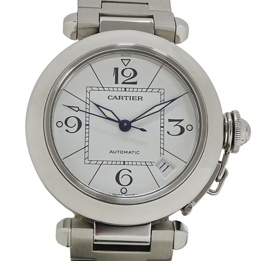 Cartier カルティエ パシャC W31074M7 ボーイズ 腕時計 自動巻き AT ステンレス 磨き済み【中古】