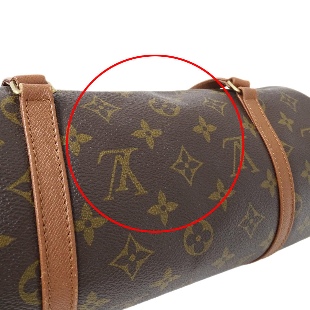 LOUIS VUITTON ルイ・ヴィトン パピヨン 30 ハンドバッグ モノグラム M51365 レディース 【中古】