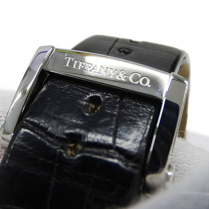 TIFFANY&Co. ティファニー アトラス Z1301.32.11A10A71A レディース 腕時計 クオーツ QZ ステンレス レザー 磨き済み【中古】