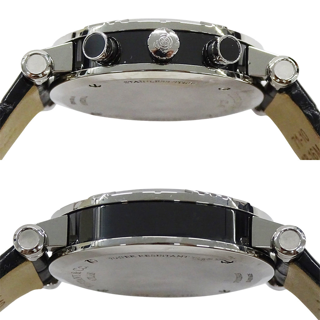 TIFFANY&Co. ティファニー アトラス Z1301.32.11A10A71A レディース 腕時計 クオーツ QZ ステンレス レザー 磨き済み【中古】