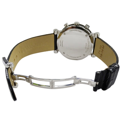 TIFFANY&Co. ティファニー アトラス Z1301.32.11A10A71A レディース 腕時計 クオーツ QZ ステンレス レザー 磨き済み【中古】