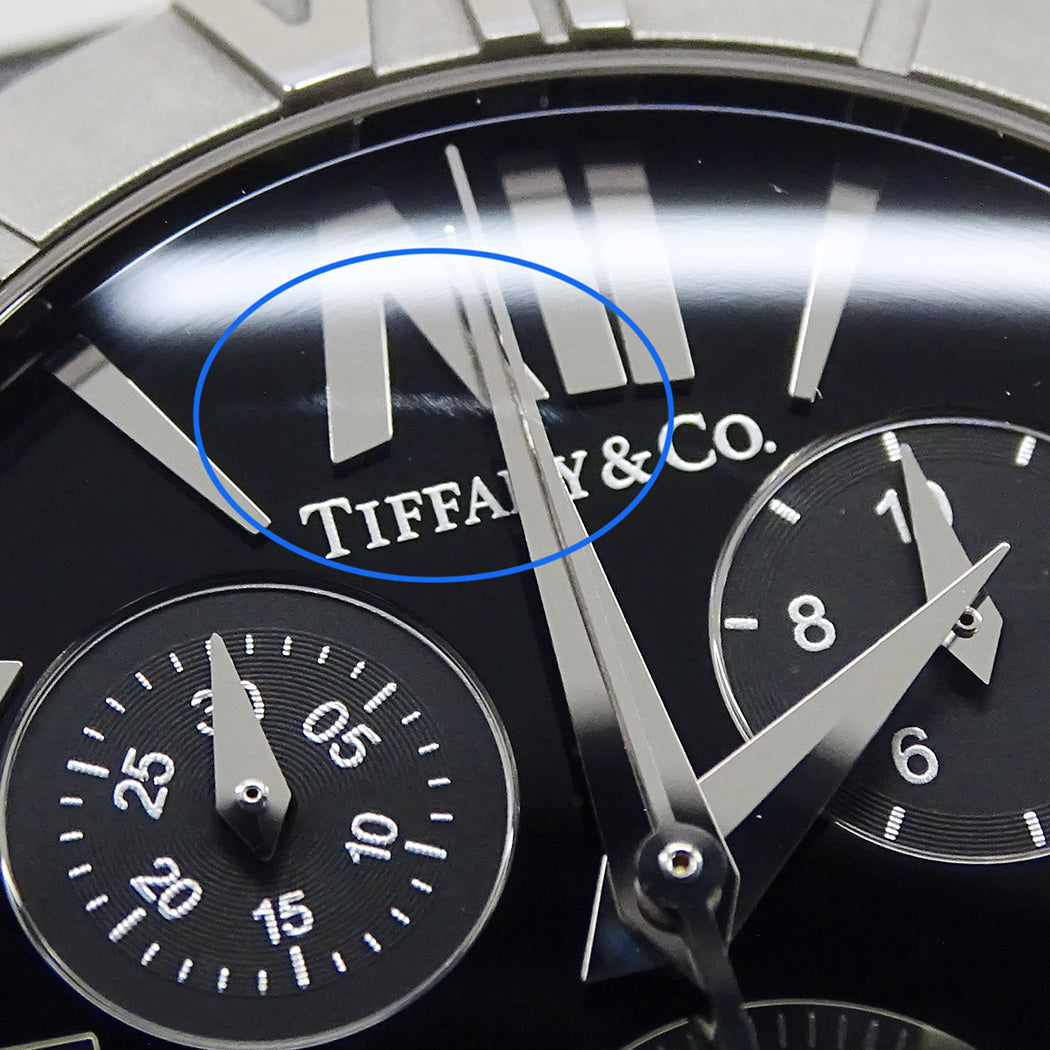 TIFFANY&Co. ティファニー アトラス Z1301.32.11A10A71A レディース 腕時計 クオーツ QZ ステンレス レザー 磨き済み【中古】