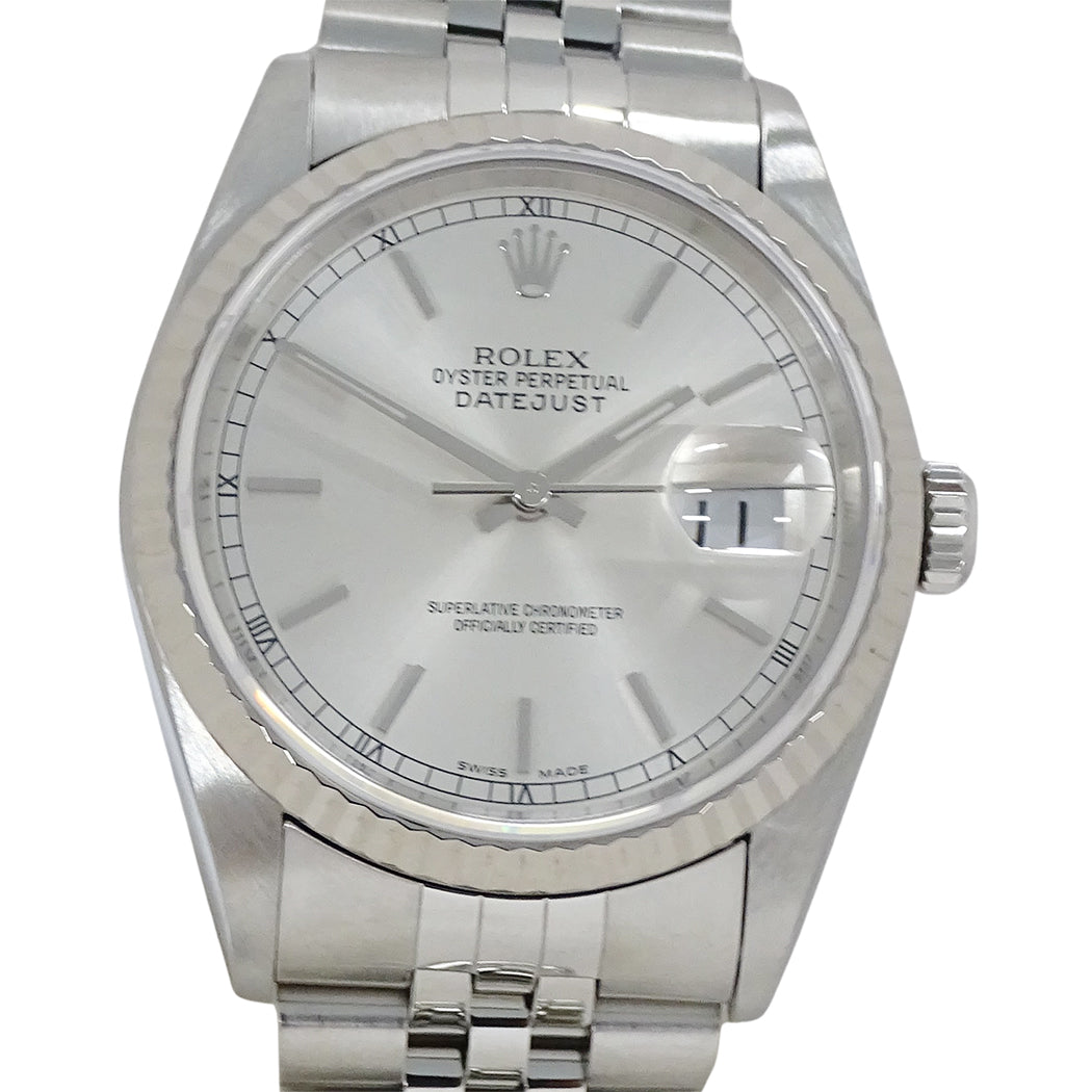 ROLEX ロレックス デイトジャスト 16234 S番 メンズ 腕時計 自動巻き AT SS WG 磨き済み【中古】