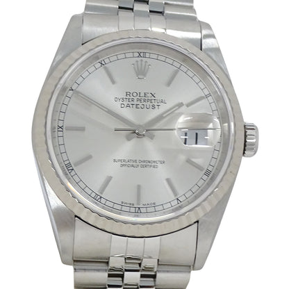 ROLEX ロレックス デイトジャスト 16234 S番 メンズ 腕時計 自動巻き AT SS WG 磨き済み【中古】