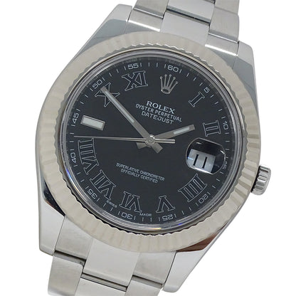 ROLEX ロレックス デイトジャストII 116334 ランダム番 メンズ 腕時計 自動巻き AT SS WG 磨き済み【中古】